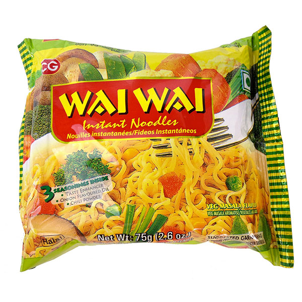 Wai Wai Veg Noodles Nepali EVEREST STORE PORTUGAL   Wai Wai Veg Noodles Nepali  